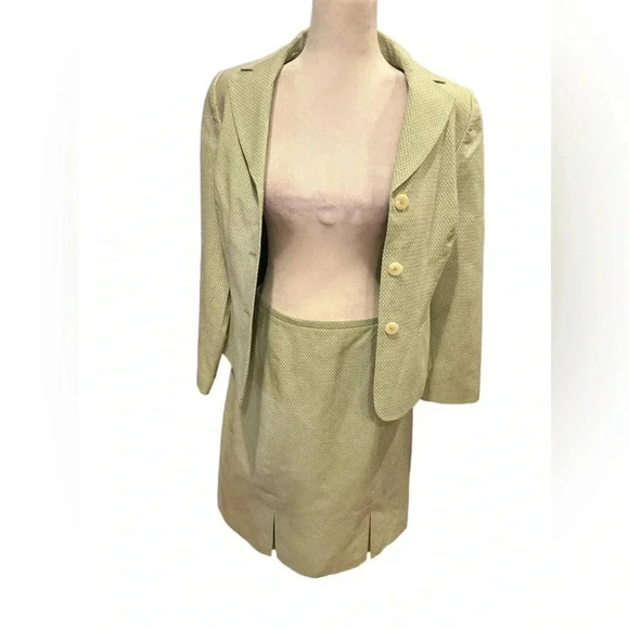 East 5th green/white skirt set(2pcs) size 6 - Picture 8 of 16